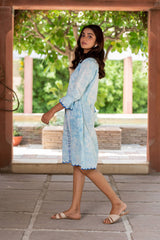 Breezy Block Printed Shirt Dress